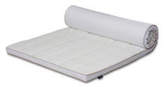 Bäddmadrass - 90x200 cm 5 cm hög - NASA Memoryfoam - Borg Living - Ergonomisk bäddmadrass